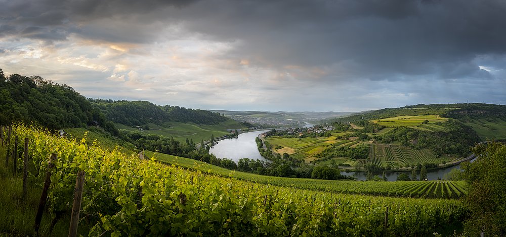 Panorama Machtum Moselle