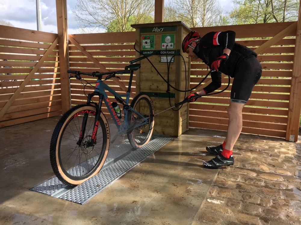 Station de lavage VTT