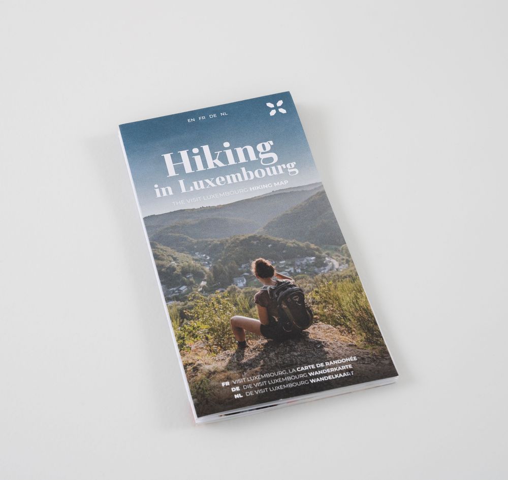 Hiking in Luxembourg carte