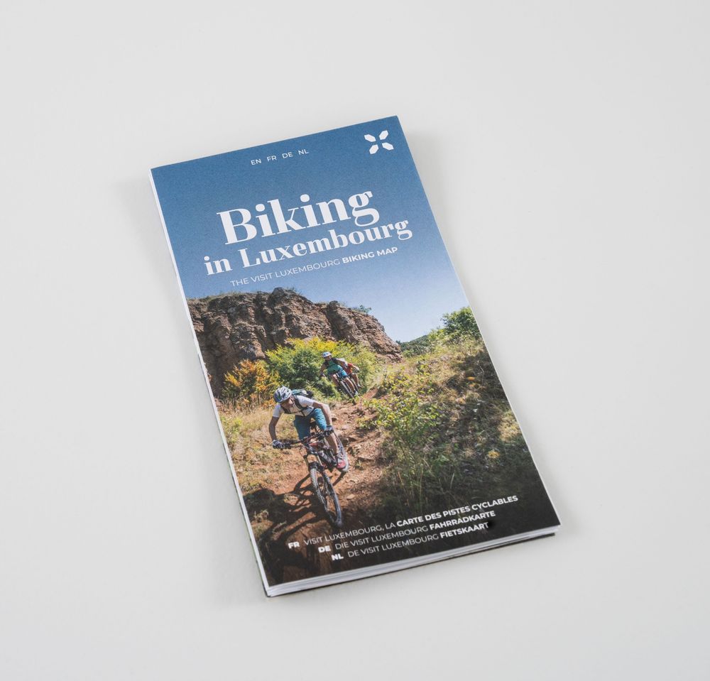 Biking in Luxembourg carte