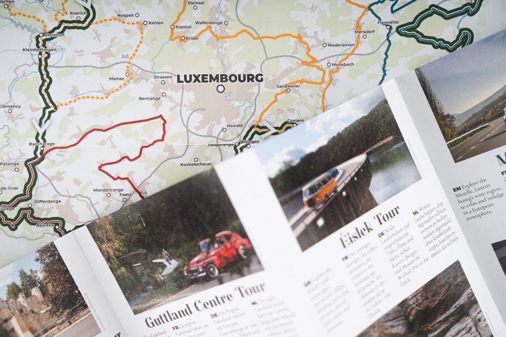Grand Tour du Luxembourg carte