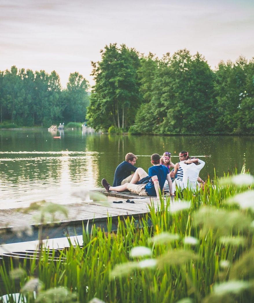 people e lake echternach