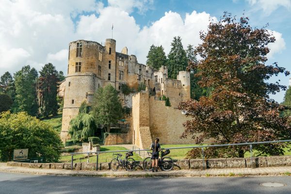 Château de Beaufort - cycliste