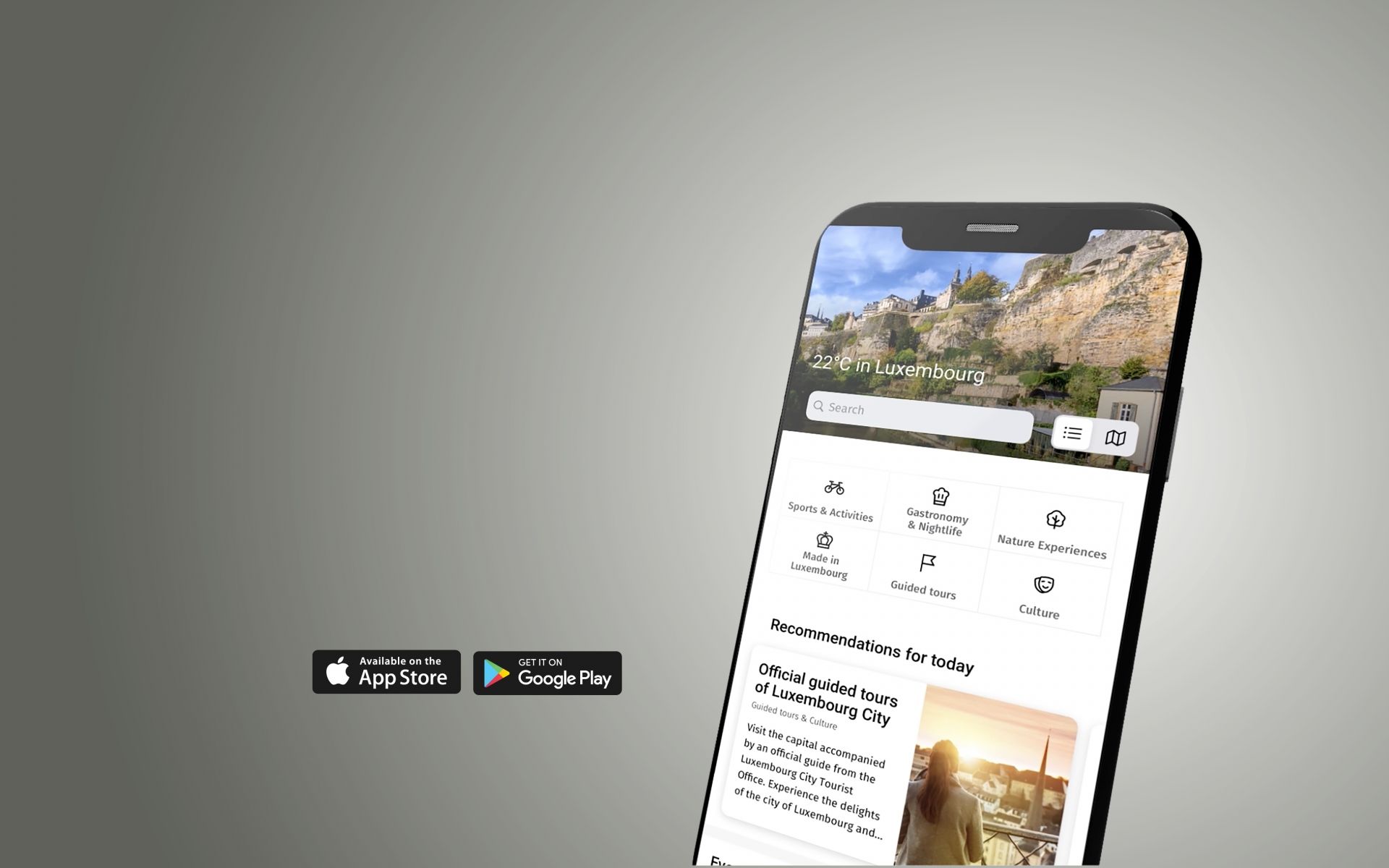 Advertising Visitluxembourg App