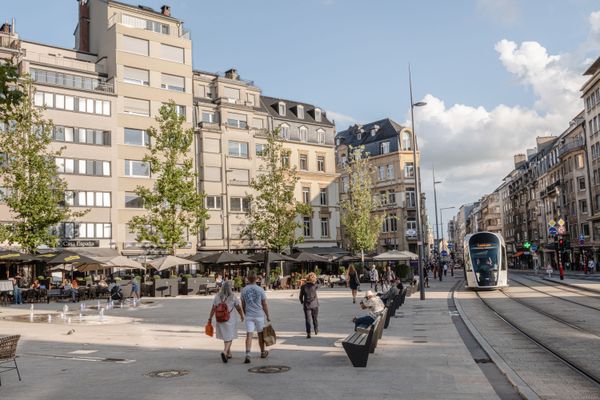 Tram, Place de Paris